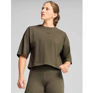 Women&#39;s Puma x HYROX Oversized T-Shirt, Green, Size L, Clothing - Loden Green - L