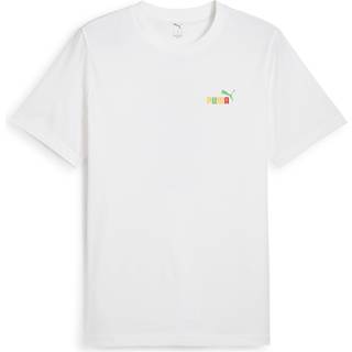 Men&#39;s Graphics Puma Back T-Shirt, White, Size S, Clothing - White - S