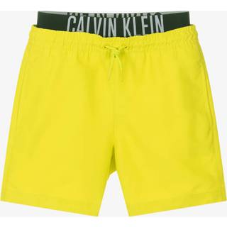 Boys Swim Shorts - Intense Power - Yellow - 8-10