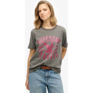 Superdry Embellish Varsity Afslappet T-shirtEU 38 (UK 10)