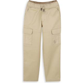 BOSStil drenge. J51979 Bukser i beige bomuldstwill (16años= 174cm), Casual, børnetøj