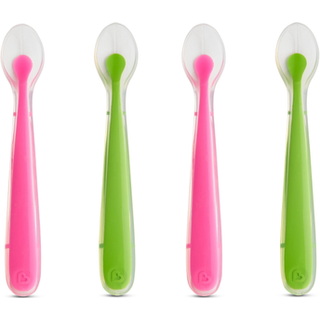 Munchkin Gentle Silicone skeer 4 Pack Pink/Green