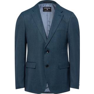 Strellson Herren Sakko blau meliert Slim Fit