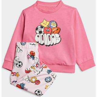 Seasonal Essentials Fun Kids træningssæt - Pink Fusion / White - 98