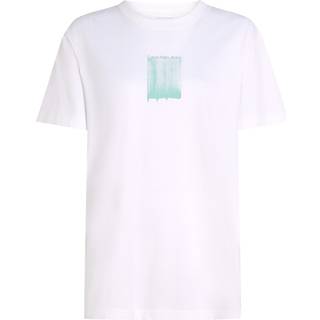 Calvin Klein Jeans Brush Stroke T Shirt White