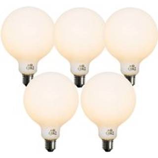 Sæt af 5 E27 Dæmpbar LED-pære Opal G125 5W 450lm 2200K