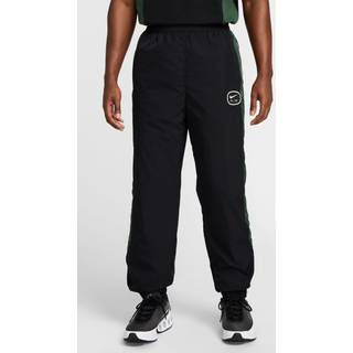 Nike Nike Black Yellow Sportswear Air Woven Track Joggers