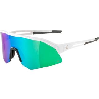 Sunglasses Alpina Sonic HR Q White Matt/Green Mirror