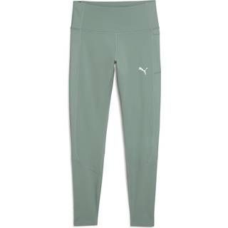 Women&#39;s Puma EVOSTRIPE Tights, Green, Size XS, Clothing - Green Moon - XS