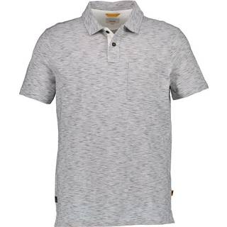 camel active Herren Polo-Shirt weiß gestreift