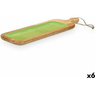 Snack bakke Gift Decor Grøn 50,7 x 3 x 14 cm (6 enheder)