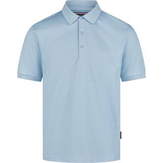 HECHTER PARIS Herren Polo-Shirt blau meliert