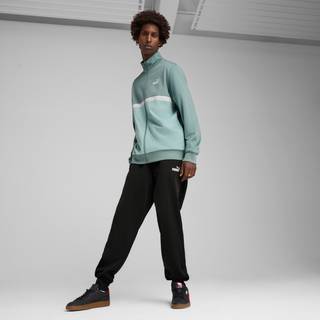 Men&#39;s Puma Poly Colourblock Tracksuit, Green, Size XL, Clothing - Green Moon - XL