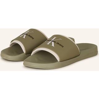 Sneakers Calvin Klein Jeans Slide Rubber Neopren Green EUR 45 - Green - 45