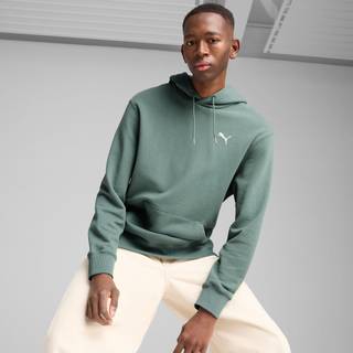 Men&#39;s Puma WARDROBE Essentials Hoodie, Green, Size S, Clothing - Green Moon - S