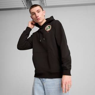Men&#39;s GRAPHICS Super Puma Hoodie, Black, Size XL, Clothing - Black - XL