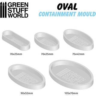 Containment Moulds for Bases - Oval x5