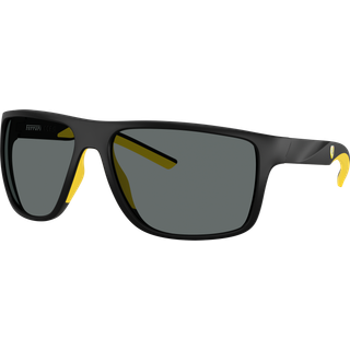 Ferrari Scuderia Mand FZ6015U 504/81 Solbriller Injiceret Sort Grå Pillow Polariseret