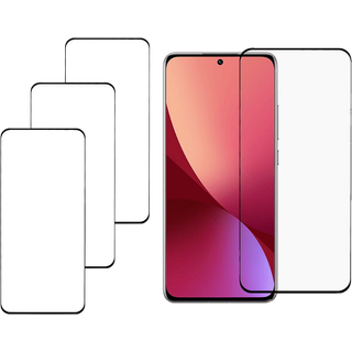 Xiaomi 12  - 3D Buet Beskyttelsesglas, 3 stk
