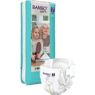 Bambo Nature Børneble tapeble miljømærket str.7 tall pack 18+ kg
