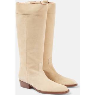 Paris Texas Helena 35 suede cowboy boots - beige - EU 37