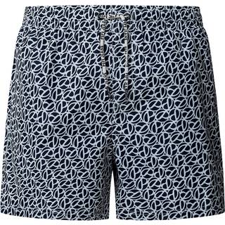 Pepe Jeans Herren Badeshorts blau Gemustert