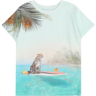 Molo Raul T-Shirt Leo On Surf 110 cm  Beige  110 cm  mand
