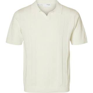 Kortærmet Strikket Poloshirt