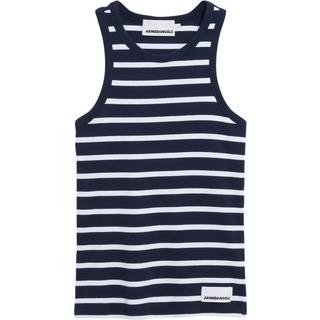 ARMEDANGELS Women's Kanitaa Stripes Top Damer størrelse L farve blå