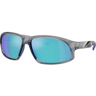 Ferrari Scuderia Mand FZ6016U 524/25 Solbriller Injiceret Grå Blå Geometrisk Spejlet