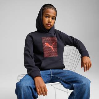 Men&#39;s Puma Essentials Logo Lab Hoodie Youth, Blue, Size 15-16Y, Clothing - New Navy - 15-16Y
