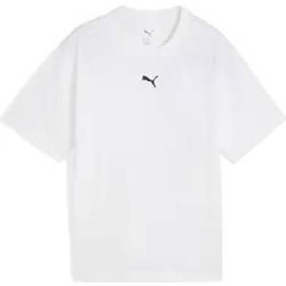 Women&#39;s Puma Essentials Boxy Tee Youth, White, Size 13-14Y, Age - White - 13-14Y