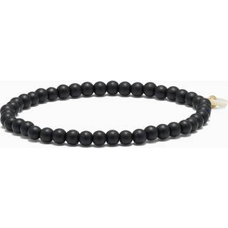 Soï black stone krystalarmbånd