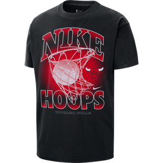 Chicago Bulls Courtside Nike NBA Max90-T-shirt til mænd - sort - S