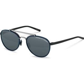 Porsche Design P8972 E731 55 Solbriller Mænd Blue - Silver - 55mm