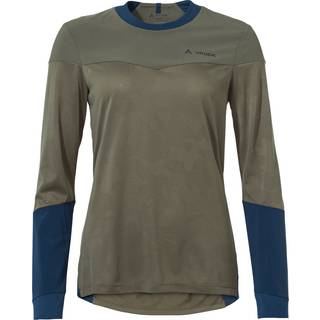 Vaude Cykeltrøje Dame Moab Ls Pro Skjorte Khaki Unisex