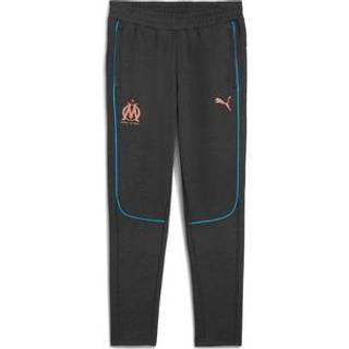 PUMA Olympique Marseille Casuals Track Pants, Grey - XL