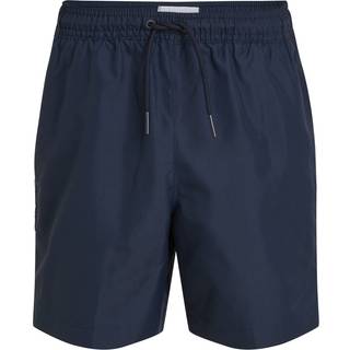 Boys Swim Shorts - Logo Tape - Blue - 8-10