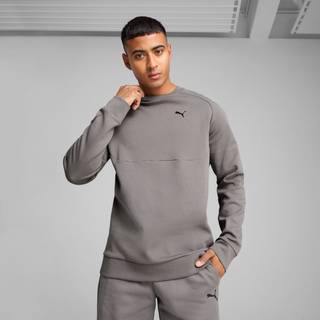 Men&#39;s PumaTECH Crew, Gray, Size L, Men - Cast Iron - L