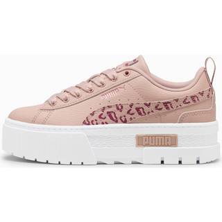 Women&#39;s Puma Mayze Wild Youth Trainers, Pink, Size 37.5, Shoes - Port - 37.5