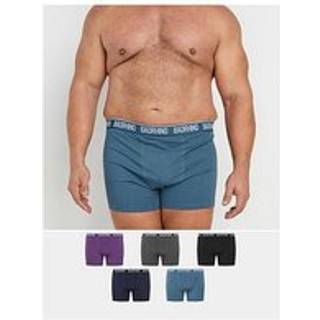 BadRhino Big & Tall BadRhino Big & Tall Blue Boxers 5 Pack