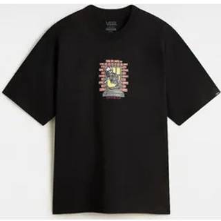 Vans - Skull Reaper Window T-Shirt, Man, Black, Size: S - Black - S