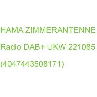 Hama Aktiv indendørsantenne til FM, Dab og Dab+