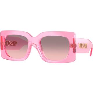 Versace Kvinde VE4496U 53705M Solbriller Injiceret Rosa Rosa Firkantet Normal Skygge