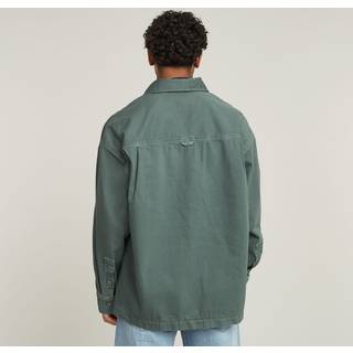 Boxy Fit Shirt - Green - Men