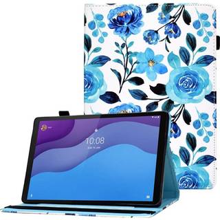 Lenovo Tab M10 Gen 3 Flip Cover med blomster DESIGN