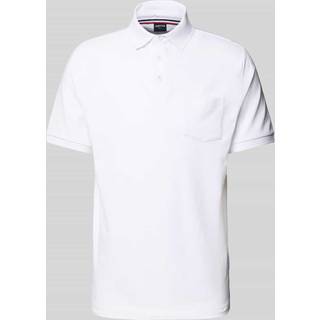 HECHTER PARIS Herren Polo-Shirt weiß