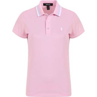 RALPH LAUREN Polo Tour Pique, pink/hvid