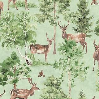 Arthouse Wallpaper Deer Forest 100215AH