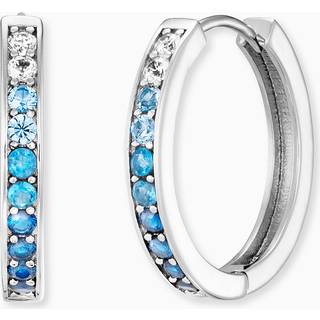 Engelsrufer Creolen - ERE-OCEAN-ZM-CR - blau